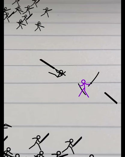 Why Is This Paper Sword Fight So Intense? 😳 ⚔️🔥