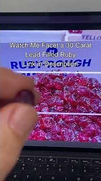 How To Spot a Lead Glassed Filled Ruby. Real Corundum, Rubies, Sapphires, and Spinel With Treatment.