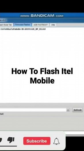 How To Flash Itel Mobile