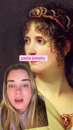 have you ever heard of paste jewerly? Good way to remember it is like, copy & paste #bridgerton #regencyera #bridgertonseason4 #learnontiktok #tiktoklearningcampaign