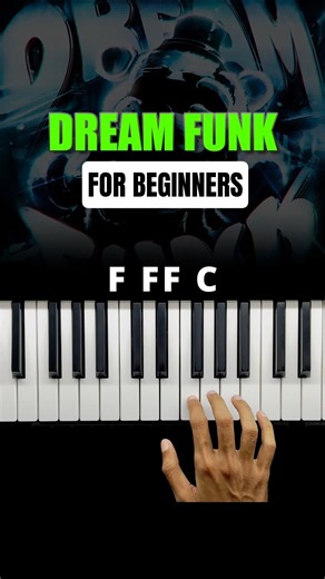 DREAM FUNK (easy) Piano Tutorial