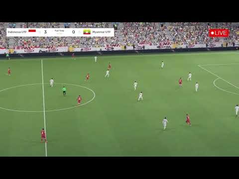 LIVE INDONESIA VS MYANMAR - simulation game efootball