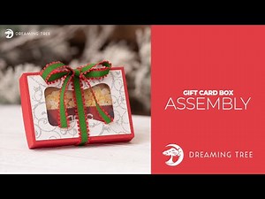 SVG File - Gift Card Box - Assembly Tutorial (For Cricut, Silhouette, and ScanNCut)
