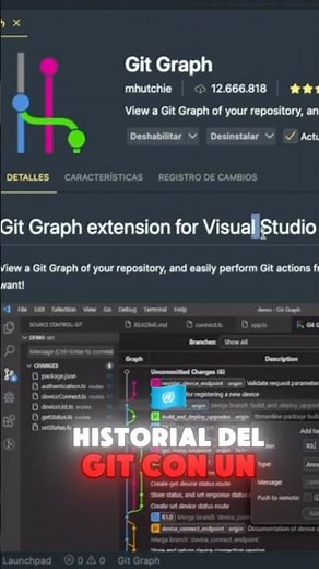 La mejor extensión de Git para Visual Studio Code #git #vscode #devtools #programacion #github
