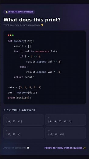 #python #coding #quiz #tech #programming