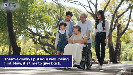 82 reactions · 11 comments | For the ones who’ve given us endless love—it’s our turn to care. Our Age Well Packages are carefully designed to help your loved ones live healthier and make more memories together. Call us for more information: (02) 8558-0888 local 0714 | 4749 09190972906 #ManilaDoctorsHospital #WithYouEveryStepOfTheWay | Manila Doctors Hospital | Facebook