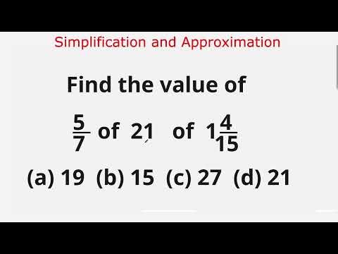 Simplification and Approximation | Question 23