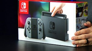 Let's unbox the Nintendo Switch and some of its accessories - Video