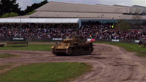 This WWII tank sat silent for decades - then it roared back to life