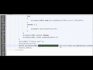 tutorial XML y JS, parte 1