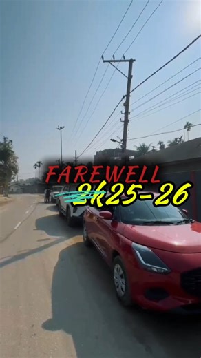 Angshu on Instagram: "Farewell 2k25-26🔥🔱 . . . #farewell #fyp #car #edit #school"