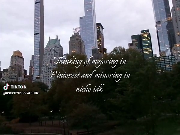 Thinking of Majoring in Pinterest