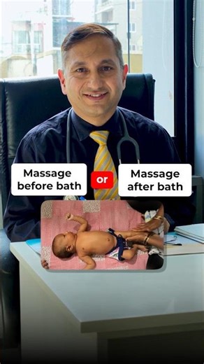 Best Time For Baby Massage.#childdevelopment #modernparenting #babywellness