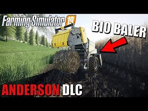 BioBaler GAMEPLAY | ANDERSON DLC | - Farming Simulator 19