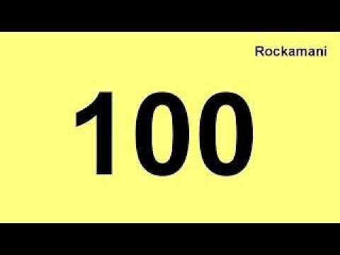 Tellesang - Telle til 100 på Norsk - Count to 100 in Norwegian - Norwegian Numbers 1-100