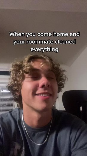 Roommate Cleaning Surprise: Short Skirts and Clean House