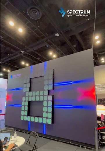 Infocomm Highlight: Spectrum 3D Kinetic LED Wall, pretty, right?! Just count down with us! #infocomm #infocomm2025 #infocommusa2025 #kineticscreen #led #ledwalls #ledwall #leddisplay #leddisplayscreen #leddisplayfactory #displayscreen #eventplanning #creativescreen #creativesolutions #onestopsolution #advertising #2025 #2025tech #viraltiktok #advertisingsolutions #eventplanning #rentalscreen #rentaldisplay