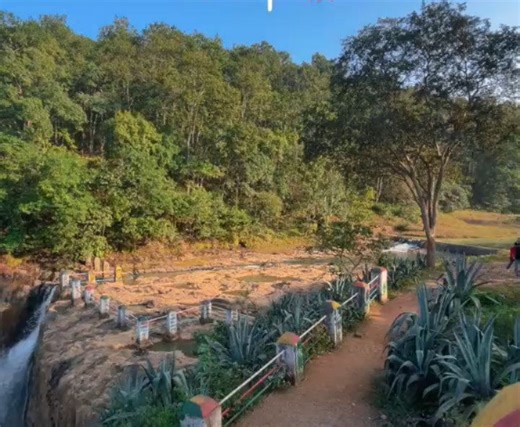 🌻 on Instagram: "Precisely what my brain needed🤍🏕️ #chhattisgarh #tourist #explorepage #explore #jharna #waterfall #mainpat #ambikapur #bilaspur"