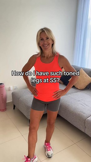 35K views · 419 reactions | 251_My leg transformation from wobbly to toned! Try out my home workout routine for toned legs, it’s quick and can be done anywhere! #weightloss #loseweight #over40 #womenshealth #Fitnes | Coach Fario | Facebook