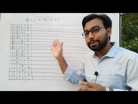 ৪ ইনপুটের সত্যক সারণি || hsc ict chapter 3 || truthtable || logic gate || digital devise ||