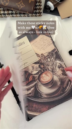 Free January Gifts just dropped 🤍 I hope you love them and they help make the start to your new year a little more gentle and intentional. 🕯️✨📝 ✨Everything is linked in my bio… 🤍Sticky note printable is part of the free January Gifts. 🤍Printable dashboard is part of the January Monthly Ritual. 🤍 Twenty26 Dashboard is sold in my shop (printed on vellum). 🤍A5 clear binder is from Amazon. #plannercommunity #plannerinspiration #stickynotes #monthly #january