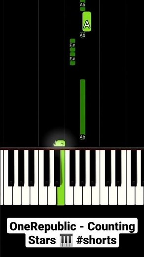 OneRepublic - Counting Stars (Piano Tutorial) #shorts