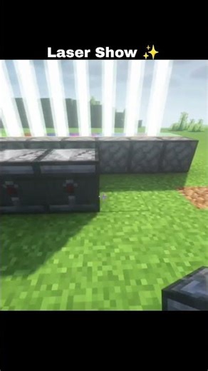 Laser show ✨ in Minecraft | #minecraft #gaming #shorts #trending