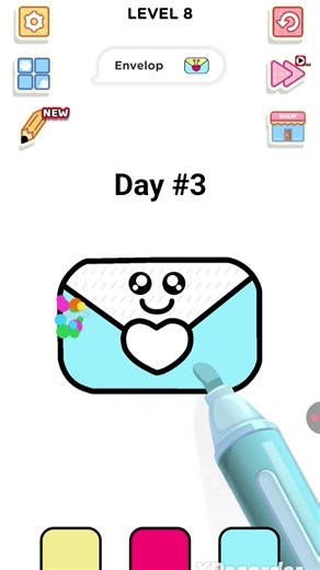 #envelope #colors #creative #drawing #video