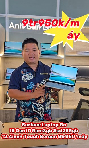 81 reactions · 32 comments | Siêu phẩm Surface Laptop Go mỏng gọn nhẹ...