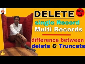 Delete Command in Oracle - SQL with Example