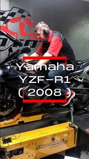 🏍️ Yamaha YZF R1 2008 Dyno Test | Horsepower & Torque | Top Speed #MotoPerformance