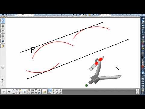 Constructing a Parallel Line Through a Given Point