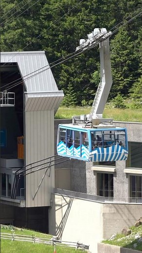 A Swiss cable car legend is about to retire, the Säntis aerial tramway built by Garaventa in 1974 😢