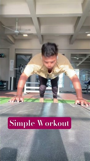 Simple Indian Push-ups #workout