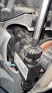 Car front headlights adjust screw driver | car technician