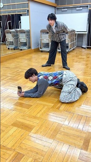 カリスマ撮影チーム⁉️👀#カリスマックス #SnowMan #向井康二 #目黒蓮 #宮舘涼太