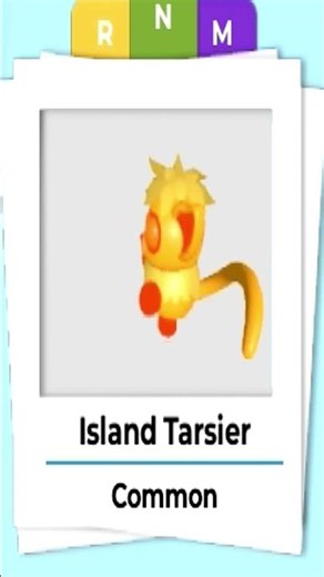 Island Tarsier Neon & Mega Neon in Adopt me #adoptmeislandtarsier #neonislandtarsier #meganeon