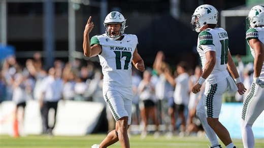 Hawaii Edges Stanford 23-20 in Tight Week Zero Contest