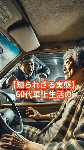 車中泊【知られざる実態】60代車中泊の過酷な真実5選 #60代 #車中泊 #車中飯 #ドライブ