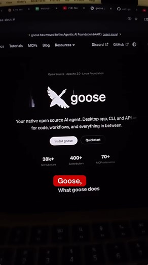 Jack Dorsey Open Source AI Agent Goose - The Free Cursor Killer | FluxAman | #aitools #opensource
