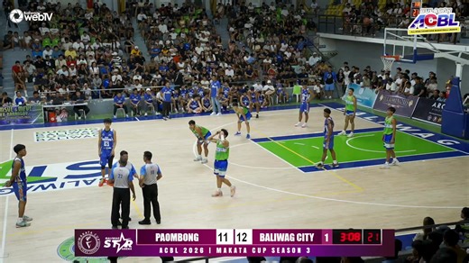 𝗔𝗟𝗟 𝗦𝗧𝗔𝗥 𝗖𝗛𝗔𝗠𝗣𝗜𝗢𝗡𝗦 𝗕𝗔𝗦𝗞𝗘𝗧𝗕𝗔𝗟𝗟 𝗟𝗘𝗔𝗚𝗨𝗘 - 𝗠𝗔𝗞𝗔𝗧𝗔 𝗖𝗨𝗣 𝗦𝗘𝗔𝗦𝗢𝗡 Juniors North Division | Bracket B Venue: Baliwag Star Arena, Baliwag, Bulacan Game Match: March 1, 2026 | Sunday Baliwag City Stars vs Gilas Paombong #ACBL2026 #ViceGovernorAlexCastro #MakataCup 💙❤️💛 | VG Alex Castro