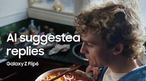 92K views · 67 reactions | Have quick and easy conversations instantly. Suggested Replies with Chat Assist on Galaxy Z Flip6 offers you contextually relevant, optimal responses. Buy now: smsng.us/GalaxyZFlip6 | Samsung | Facebook