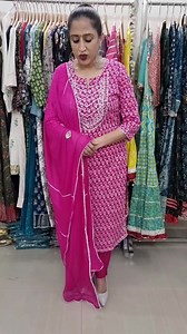 5.4K views · 96 reactions | Pink printed cotton 3 pcs set. Sizes 36 to 46. Price 1630. Shop with Asin 9267951520 | Asin Boutique | Facebook