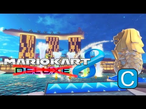 Singapore Speedway in Mario Kart 8