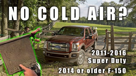 No Cold Air from the Vents in a 2011-2016 Super Duty (or 2014 and older F-150)? - Ford-Trucks.com