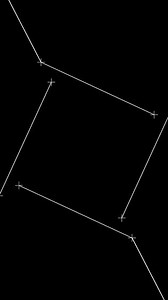 Abstract Geometric Star Shape Design A modern artistic representation of a star shape