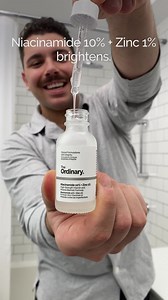 Get ready with Daniel (from our Creative Design team) as he takes us through his AM skincare routine. Niacinamide 10% Zinc 1% noticeably smooths and brightens the surface of your skin whilst Hyaluronic Acid 2% B5 gets to work on the multiple layers of your skin’s surface, leaving them plump and hydrated. Have you tried them for yourself? | The Ordinary