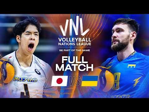 Japan 🇯🇵 vs. Ukraine 🇺🇦 | VNL 2025 - Full Match | Week 2