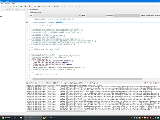 eclipse中项目无法正常启动