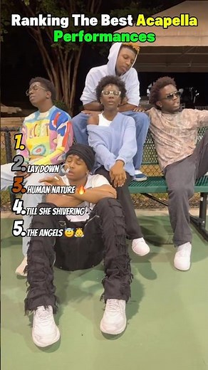 Ranking The Best Acapella Performances 🎵